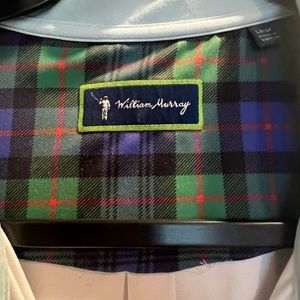 William Murray Golf dress. Large. Light blue pattern